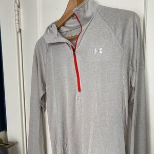 Women’s half zip under armour shirt